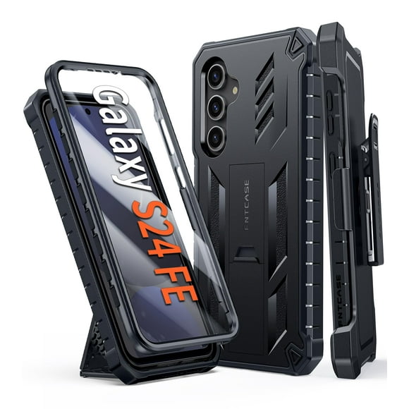 Funda de teléfono FNTCASE para Samsung Galaxy S24-FE Military Grade