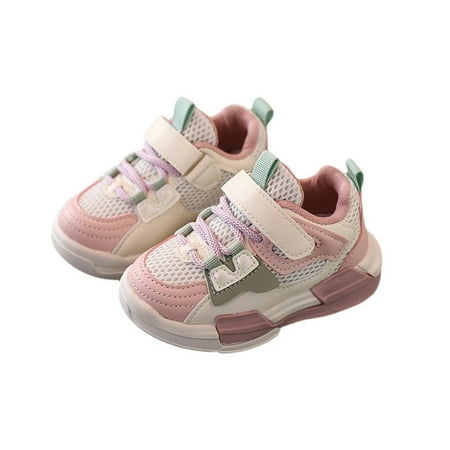 

Bullpiano Toddler Shoes Boys Girls Lightweight Breathable Sneakers Washable Athletic Tennis Shoes for Running Walking