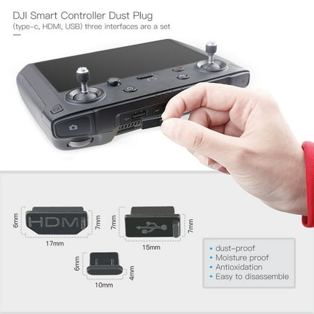 USB HDMI & Type-C Interface Dust Plug for 2019 hotsales DJI Smart Controller Mavic