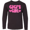 thumbnail image 3 of Inktastic Gigi's Girl Granddaughter Gift Long Sleeve Youth T-Shirt, 3 of 5