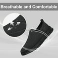 thumbnail image 4 of ShySun Mens Casual Oxfords Shoes Mesh Breathable Walking Work Sneakers Comfortable Lightweight, 4 of 10