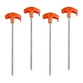 thumbnail image 4 of 4 estacas atornilladas para tienda de campaña, estacas de tierra, clavijas hexagonales, estacas para tienda de campaña perforables para toldos, 4 of 9