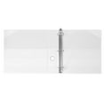 thumbnail image 3 of Pen + Gear 1.5" Deluxe View Vinyl Binder, O-Ring, WHITE, 3 of 3