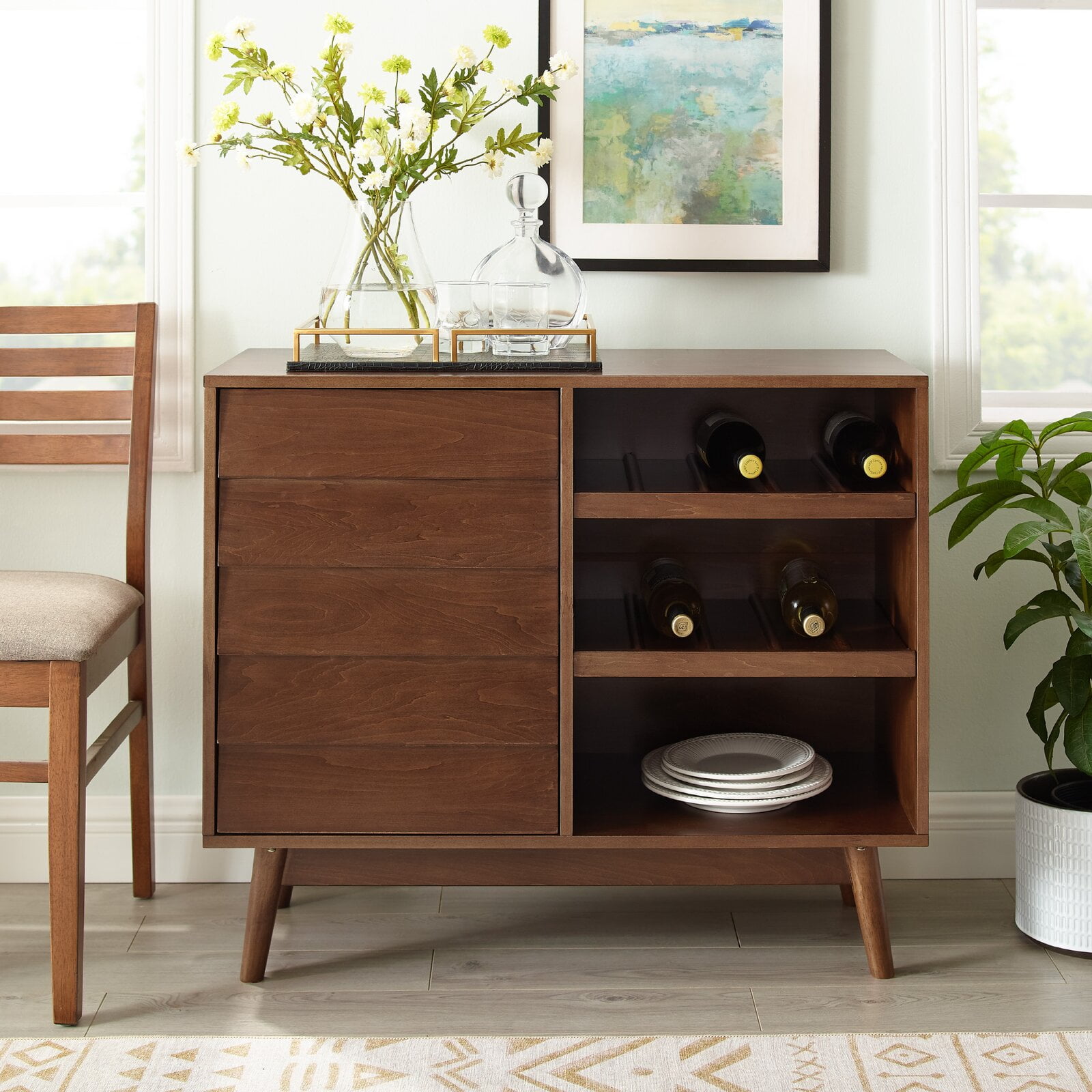 Keating on sale bar cabinet