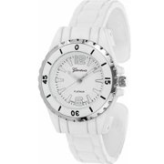 Geneva Platinum Women's Fixed Bezel Cuff