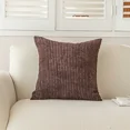 thumbnail image 3 of Venta al por mayor de fundas de almohada de felpa, fundas de almohada de rayas rectas, fundas de almohada nórdicas Sandstorm para sala de estar y oficina, 3 of 5