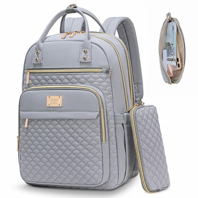 Mochila para portátil Tealari para mujer de 15,6 pulgadas, resistente al agua