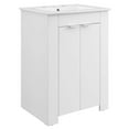 thumbnail image 2 of Modway Maybelle 24" Bathroom Vanity in White White, 2 of 10