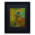 thumbnail image 2 of Trademark Fine Art "Peacock Candy II" Canvas Art by Color Bakery Black Matte, Black Frame, 2 of 4