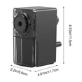 thumbnail image 3 of Roiihwy Manual Pencil Sharpener Hand Crank Pencil sharpeners Adjustable in 5 Grades of Thickness Suitable for Sketch, Classroom, Office, Black, 3 of 6