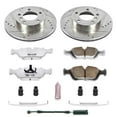 thumbnail image 3 of PowerStop Front Z26 Street Warrior Carbon-Fiber Ceramic Brake Pad and Drilled and Slotted Rotor Kit Fits: BMW Select Models K496-26, 3 of 9