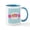 White/Blue Inside, variant on CafePress - Happy Easter Mug - 11 oz Ceramic Mug - Novelty Coffee Tea Cup