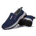 thumbnail image 6 of Men's Slip‑On Low Top Casual Walking Shoes, Fabric Upper Footwear with Curved Multi‑Tone Rugged Outsole for Daily Strolls and Light Travel Activities, 6 of 8