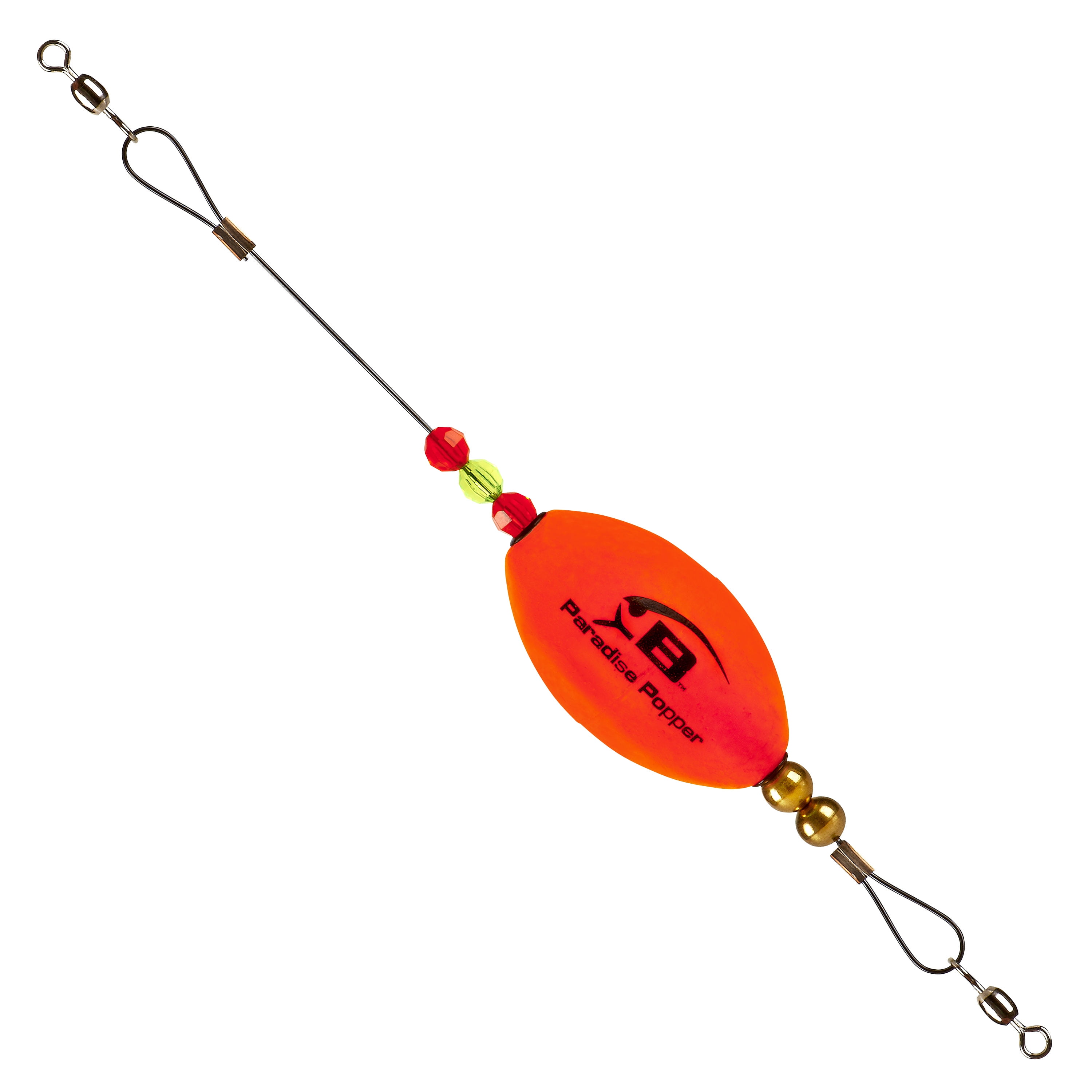 Bomber Paradise Popper X-Treme Fishing Float Rig Orange 5/8 oz