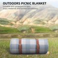 thumbnail image 5 of Picnic / Beach Blanket Extra Large Waterproof Washable 3 Layer Thick Soft Skin-friendly Foldable Portable Picnic Mat for Weekend Holiday, 5 of 5