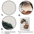thumbnail image 3 of Designart Double Exposure Of A Tiger With African Landscape III Canvas Wall Art, 3 of 5