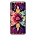 thumbnail image 1 of MUNDAZE Samsung Galaxy A14 5G Shockproof Clear Hybrid Protective Phone Case Mandala Geometry Abstract Star Pattern Cover, 1 of 6