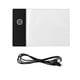 thumbnail image 2 of Super Mini Almohadilla de luz LED Caja de luz ultrafina Alimentado por USB Brillo regulable Artcraft Abanopi Almohadilla de luz, 2 of 7