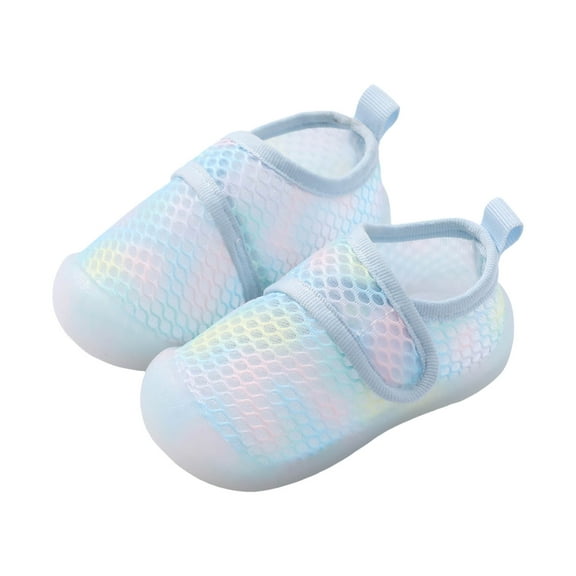 Mepaouo Baby Boys Girls Barefoot Water Shoes Infant Walking Sandals Quick Dry Aqua Sock Sneakers Blue