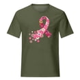 thumbnail image 3 of YABCSAZ Breast Cancer Shirts Tops for Women/Short Sleeve Shirts/Crewneck Shirt/Sweatshirt/Hoodie with Blessed Breast Cancer Pink Ribbon/Breast Cancer Awareness Breast Cancer Survivor Gifts for Women, 3 of 3