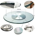 thumbnail image 4 of Lazy Susan Rotating Turntable, Glass Service Tray For Dining Table, Cake Decorating Board, 24~47in, 4 of 5