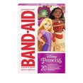 thumbnail image 1 of Band-Aid Disney Princess, Pansement pour Soins des Plaies, Bandage Auto-Adhésif pour Enfants, Stérile Recommandé par les Médecins, 2 Tailles, 20 Unités, 1 of 4