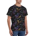 thumbnail image 5 of Rocae Lavender Flowers for Men's Moisture-Wicking Crew Tee - T-Shirt for Sports, Outdoor Activities, and Casual WearX-Large, 5 of 9