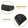 thumbnail image 3 of HEANUJJ Hood Vents for Car Rectangular Air Flow Decorative Hood Scoop Black 1Pcs, 3 of 8