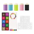thumbnail image 1 of Dsseng ​​ Creative Sponge Finger Painting Kit Professional DIY Art Equipment Early Creative Development System Sensory Exploration Tool Craft Expression Solution​​ ﻿, 1 of 8