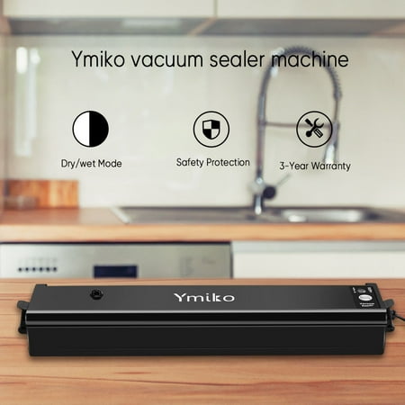 Seal System (Vacuum Sealer Portable Compact Vacuum Sealing System for Vacuum and Seal ,Foodsaver Storage Meal Sealing Sous Vide Cooking Mufti-function including 20pcs Heat-Seal)