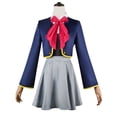 thumbnail image 4 of Disfraz de Cosplay de Anime Oshi No Ko Kana Arima para mujer, chaqueta, faldas, uniforme, traje de niña, ropa de fiesta de Halloween, 4 of 4