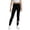 Black, variant on Girls Pants Girls Fleece Lined Leggings Bow Pattern Thermal Winter Pants Stretchy Warm Tights