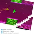 thumbnail image 4 of Lsque Geometry Dash Pattern Wooden Picture Puzzle ,500 Piece Jigsaw Puzzle ,Family Fun Puzzle, Home Décor Puzzle, Gift Puzzle(Horizontal style), 4 of 8