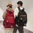 thumbnail image 2 of New Large-capacity Backpack Middle School Students Schoolbag,Black, 2 of 2
