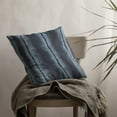 thumbnail image 4 of Plutus Blue Fluffy Fields Animal Faux Fur Luxury Throw Pillow - Double sided 24" x 24", 4 of 5