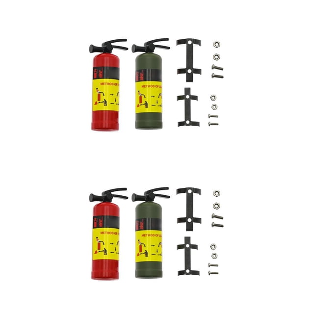 Youkk Jouets Télécommandés en Métal Pièces Modifiées Accessoires de Maintenance Remplacement pour Axial SCX10 Rouge+vert Foncé 2Ensemble