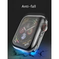 thumbnail image 2 of [2 Pack] Screen Protector Case for Apple Watch 44mm/40mm 42mm/38mm , Full Protective HD Ultra-Thin Cover Compatible with iWatch Series 6 5 4 3 SE Bumper Case, Transparent, 2 of 7