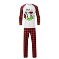 thumbnail image 2 of Pijamas navideños a juego Grinch - TKing Fashion 2024 Nuevos conjuntos de pijamas navideños familiares a juego Grinch, pijamas navideños navideños para parejas, adultos y niños, Hombres XXL, 2 of 4