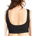 thumbnail image 3 of LilyLLL Womens Padded Sports Bra Yoga Gym Stretch Support Crop Top Plus Size, 3 of 5
