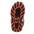 thumbnail image 5 of Rugged Bear Boy Closed Toe Sport Toddler Sandals, Navy Orange, 9, 5 of 5