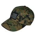thumbnail image 3 of Newhattan American Flag Camo Baseball Cap  Adjustable Hat for Men or Women Digital Camo, 3 of 7