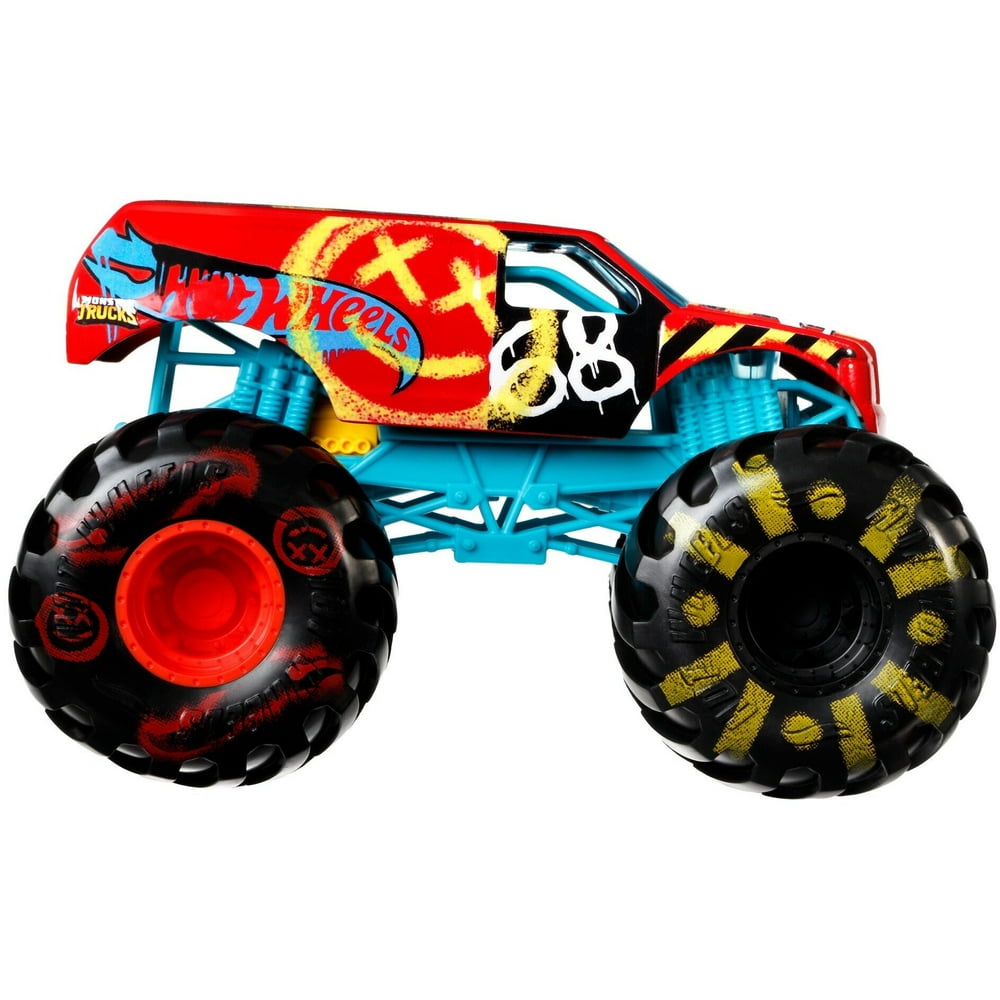 Hot Wheels Monster Trucks Demo Derby 124 Scale DieCast Toy Vehicles