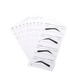 thumbnail image 5 of MLINS Adhesive Eyebrow Stencils for Beauty Use Practical Precision Templates with Black Color 10Pcs, 5 of 8