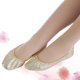 thumbnail image 5 of unbranded 1Par Zapatillas De Ballet Doradas Resistentes Con Suela Para Danza Y Yoga, 5 of 8