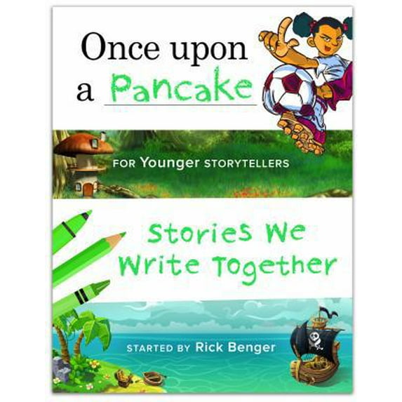 Pre-Owned Once upon a Pancake for Younger Storytellers (ages 68) Creative, Interactive Activity Book for Kids