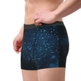 thumbnail image 4 of Junzan Blue Glitter Retro Mens Underwear Boxer Briefs For Men’s - Xx-Large, 4 of 9