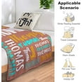 thumbnail image 4 of Personalized Blanket for Adults Kids Personalized Name Blanket Custom Blanket with Name Gift for Christmas Birthday Valentines Day (Color -4), 4 of 5