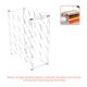 thumbnail image 5 of Advancent Estante de almacenamiento con montaje de rodillos, suministros para el hogar, ahorro de espacio, accesorios para el hogar de larga duración, Almacenamiento y organización del hogar Advancent HA018231-00, 5 of 6