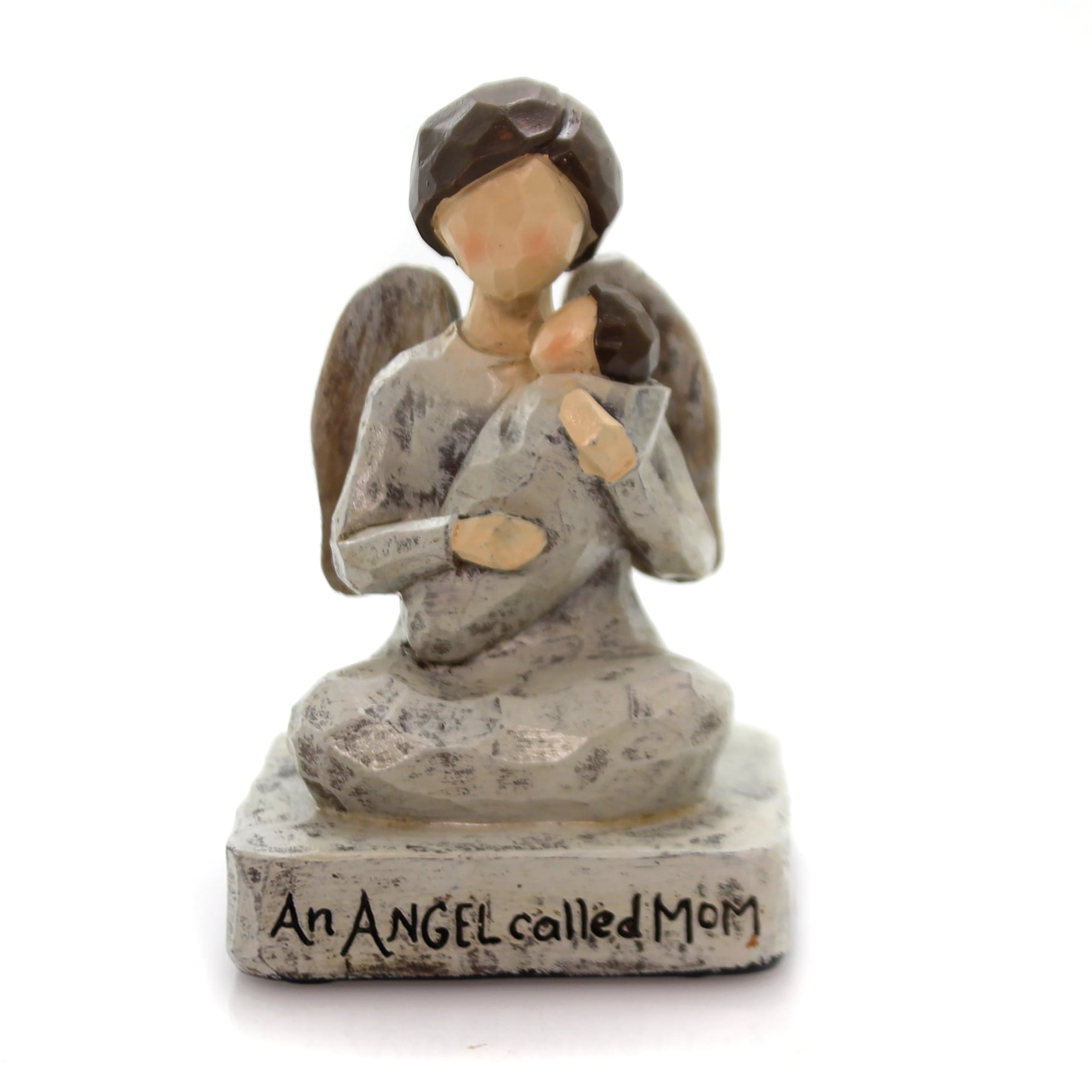 Figurine ANGEL MOM KNEELING FIGURINE Mothers Day Love Son 9732583 Baby