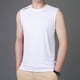 thumbnail image 4 of Camiseta deportiva sin mangas de seda helada de secado rápido para hombre - Camiseta sin mangas de gran tamaño con gran capacidad de absorción para correr y hacer fitness, 4 of 7